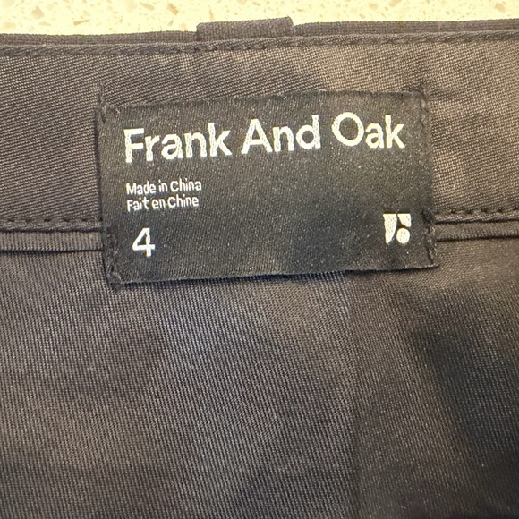 Frank & Oak The Jane Straight Leg High Rise Trousers NWT! - Picture 10 of 12